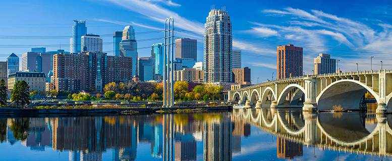 Minneapolis MN skyline water damage restoration service area