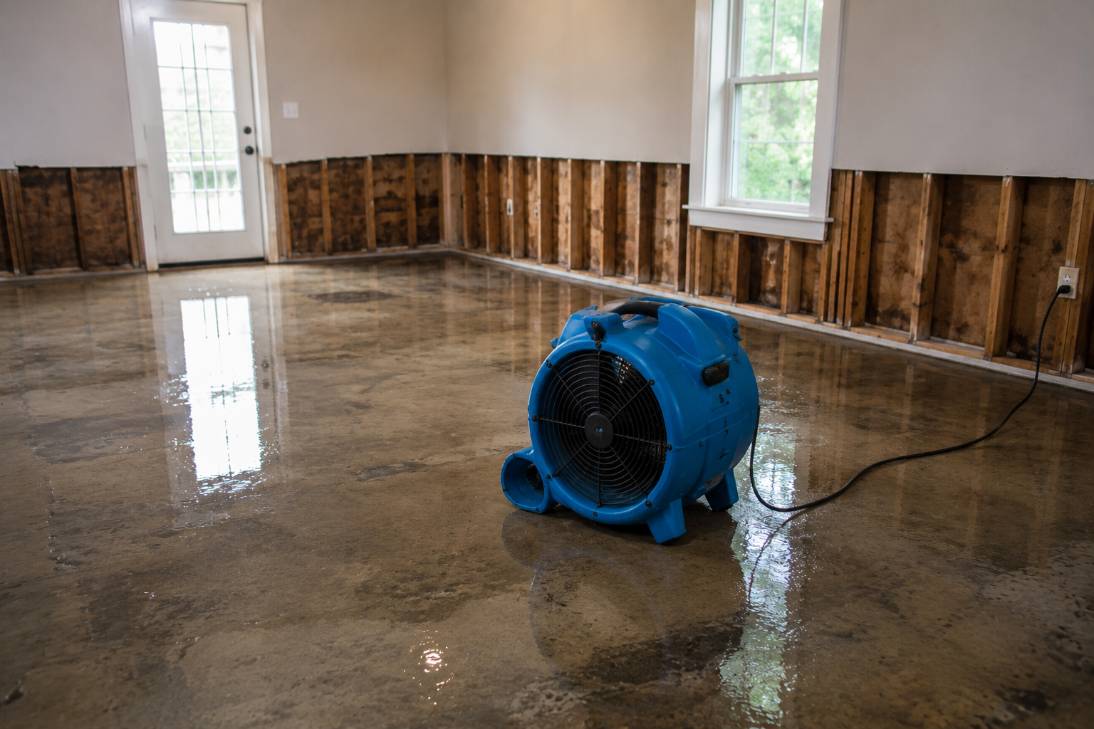 water damage restoration equipment Minneapolis professional company